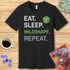 Druid Class T-Shirt – 'Eat, Sleep, Wildshape, Repeat'