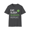 Druid Class T-Shirt – 'Eat, Sleep, Wildshape, Repeat'