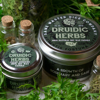 Druidic Herbs Gaming Candle