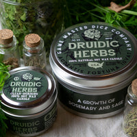 Druidic Herbs Gaming Candle