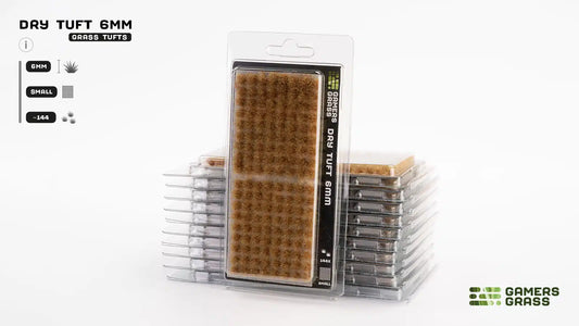 Gamers Grass | Grass Tuft | Small 6mm | Dry Tuft