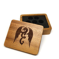 Flying Dragon Wooden Dice Case
