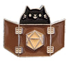 Dungeon Master Cat enamel pin
