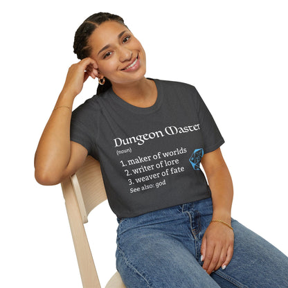 Dungeon Master Definition T-Shirt – Funny DnD DM Definition Tee