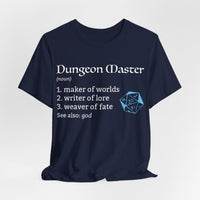 Dungeon Master Definition T-Shirt – Funny DnD DM Definition Tee