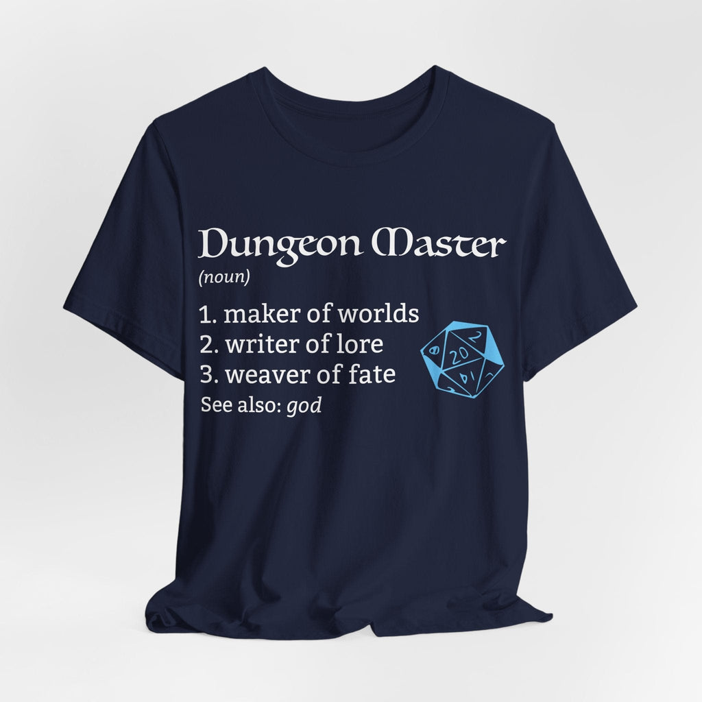 Dungeon Master Definition T-Shirt – Funny DnD DM Definition Tee