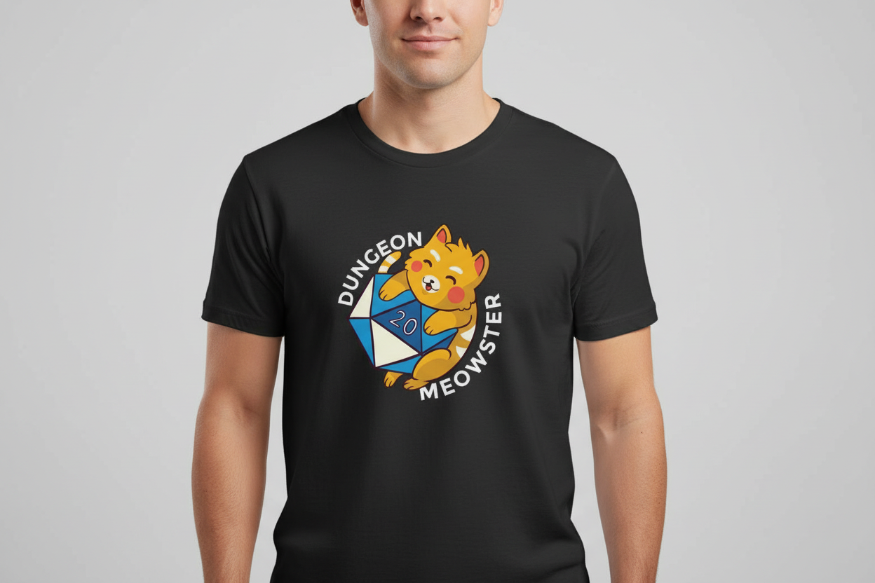 Dungeon Meowster T-Shirt