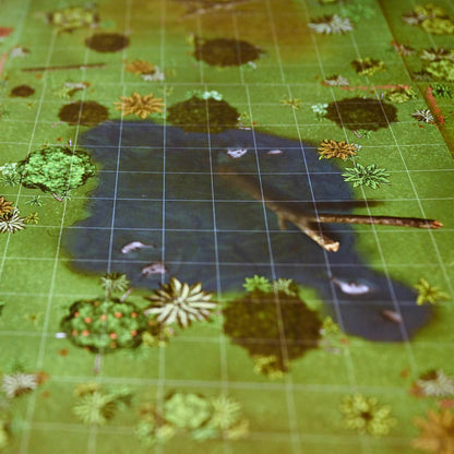 Forbidden Forest Modular Terrain Tiles - 20 Double-Sided Tabletop Maps for D&D