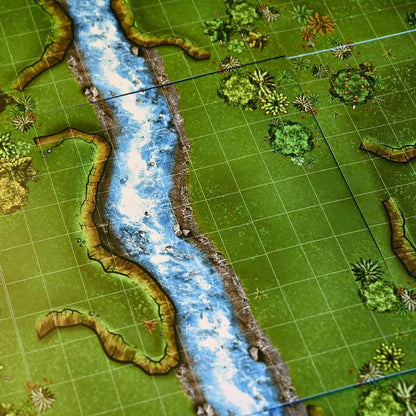 Forbidden Forest Modular Terrain Tiles - 20 Double-Sided Tabletop Maps for D&D