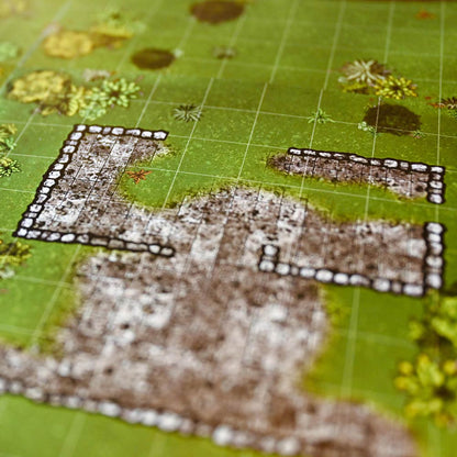 Forbidden Forest Modular Terrain Tiles - 20 Double-Sided Tabletop Maps for D&D