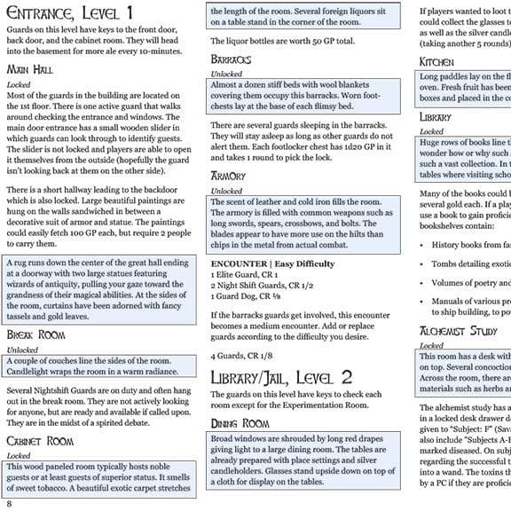 Mage Heist Adventure