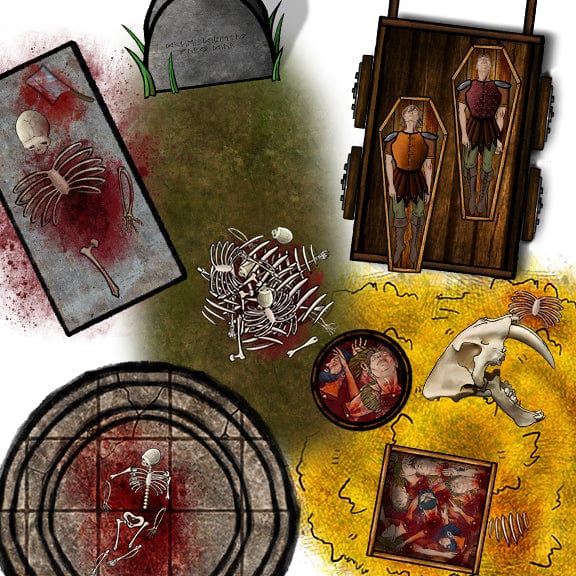 Skeletons and Corpses