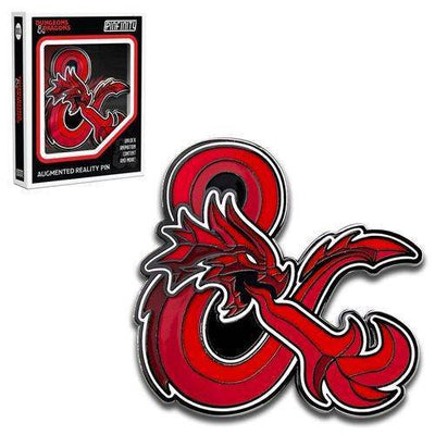 Dungeons & Dragons Ampersand Augmented Reality Enamel Pin