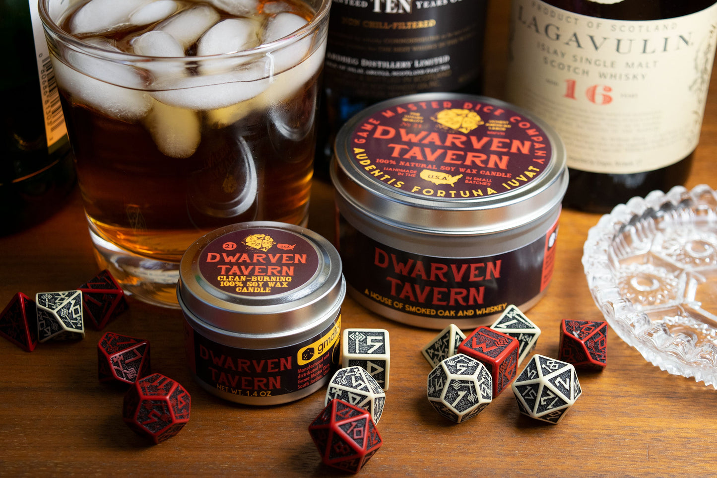 Dwarven Tavern Gaming Candle