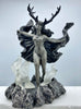 Witch’s Sabbath: Morgan Le Fay Statue, Hand Painted Resin Sculpture | Pagan Folklore Pagan Goddess Figurine | Witchy Art for Gothic Decor