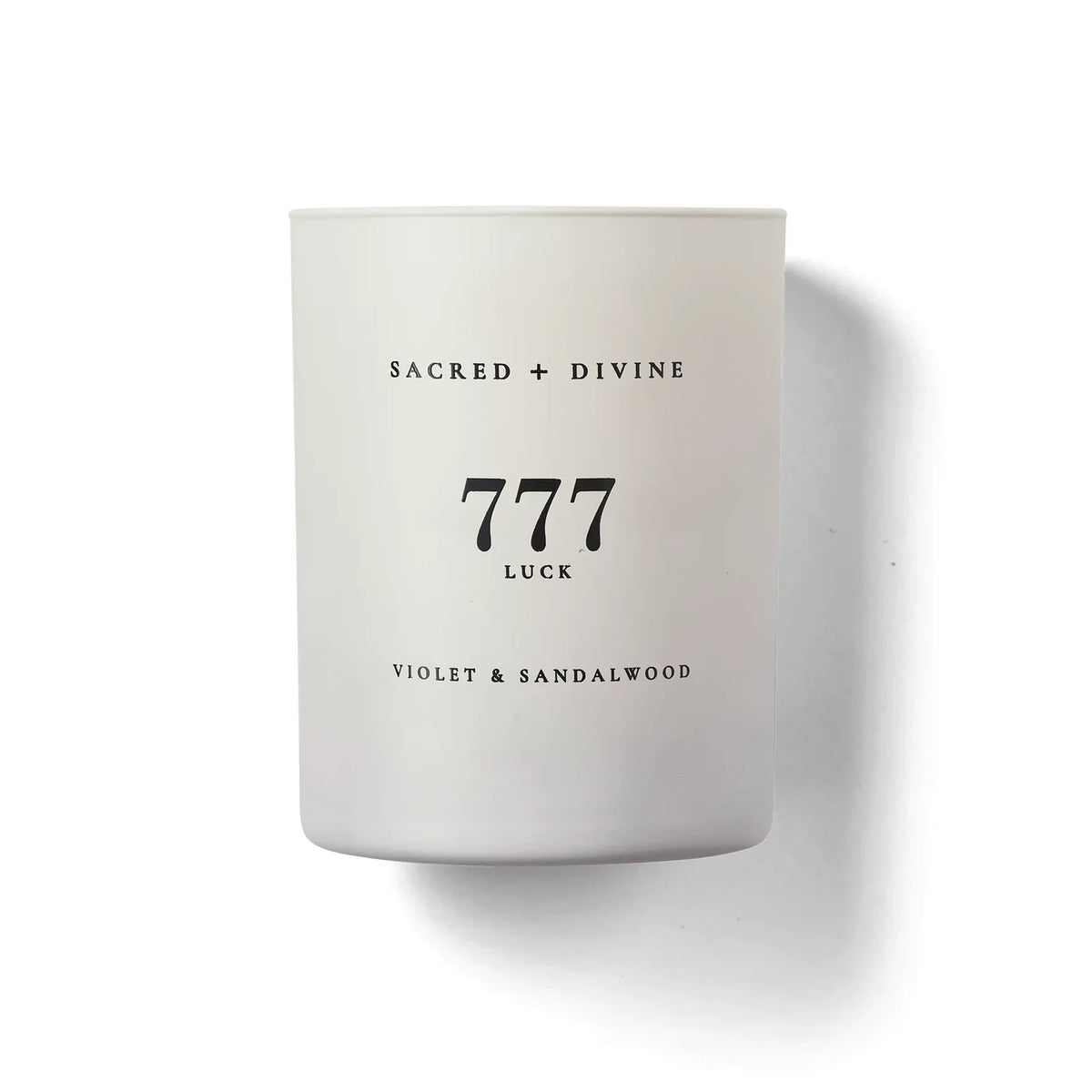 777 Luck Candle – Violet Sandalwood