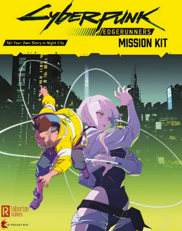 Cyberpunk: Edgerunners Mission Kit - Anime-Inspired RPG Starter | Pre-Order