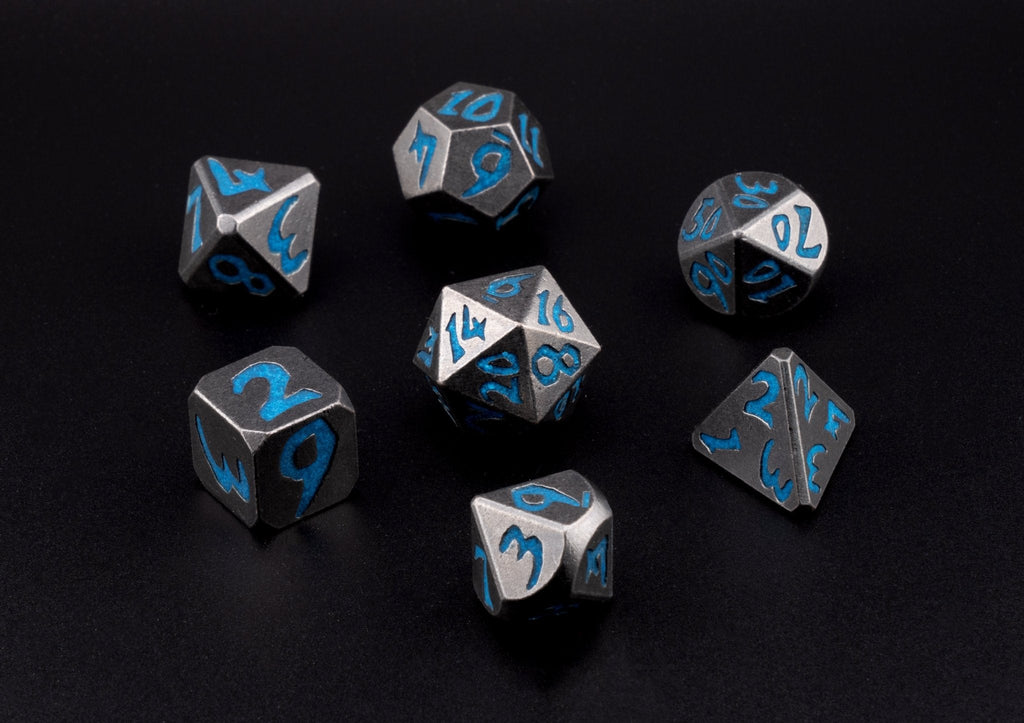Enchanted Cobalt Dice Set