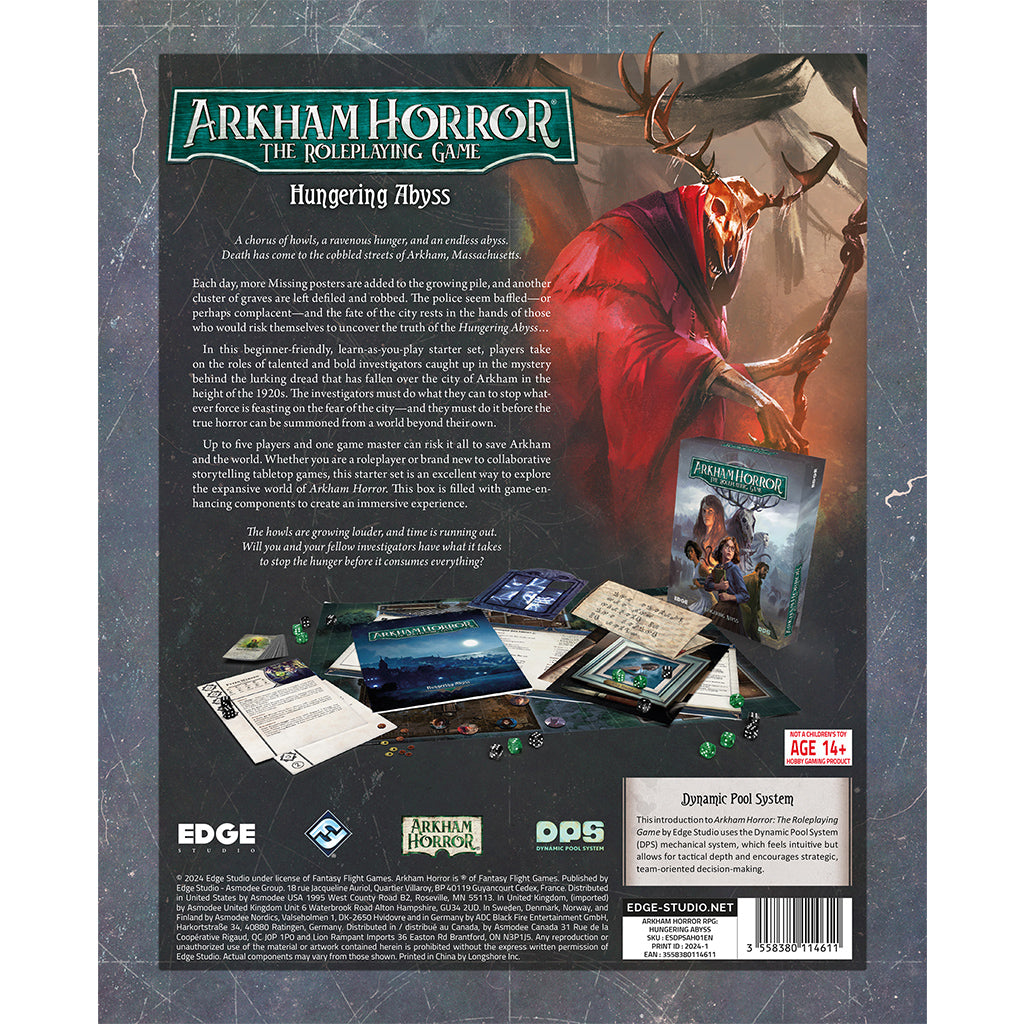 Arkham Horror RPG Starter Set — Hungering Abyss