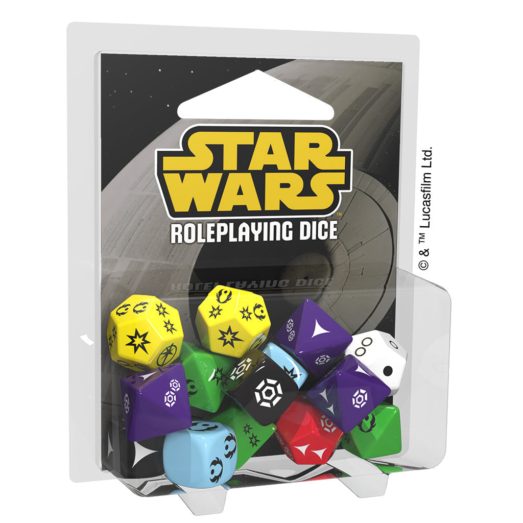 Star Wars Roleplaying Dice - Official RPG Dice Set for Age of Rebellion, Edge of the Empire & Force and Destiny