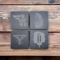 Cordyceps Chronicles Slate Coaster Set (4pc) – Endure & Protect