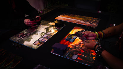 "Forsaken Swamp" —  Fallen Lands Playmat by Carlos Balarezo