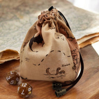 Fantasy map dice bag