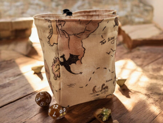 Fantasy map dice bag