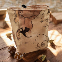 Fantasy map dice bag