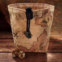 Fantasy map dice bag