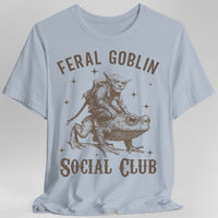 Feral Goblin Social Club T-shirt - With Toad