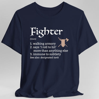 Fighter Class Definition T-Shirt