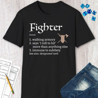 Fighter Class Definition T-Shirt