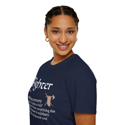 Fighter Class Definition T-Shirt