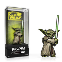FiGPiN Classic Star Wars The Clone Wars: Yoda (998)  - LE2000 (Common)