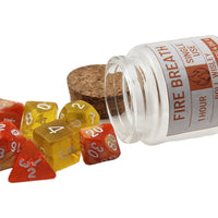Fire Breath potion dice set