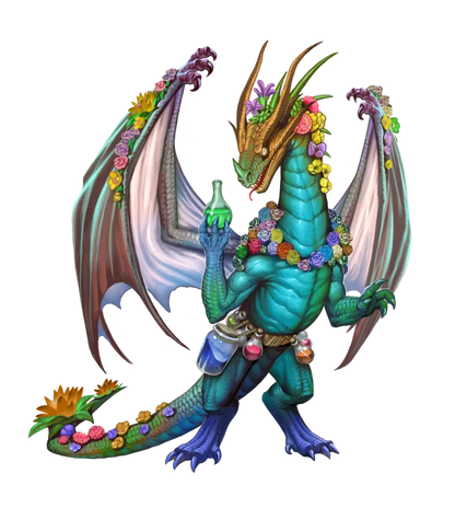 Battlezoo Dragons: Leshy Dragons for Foundry VTT