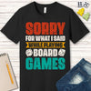 Funny Board Games T-Shirt