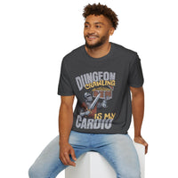 Funny DnD Shirt - Dungeon Crawling is My Cardio