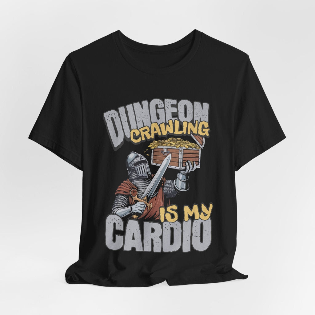 Funny DnD Shirt - Dungeon Crawling is My Cardio