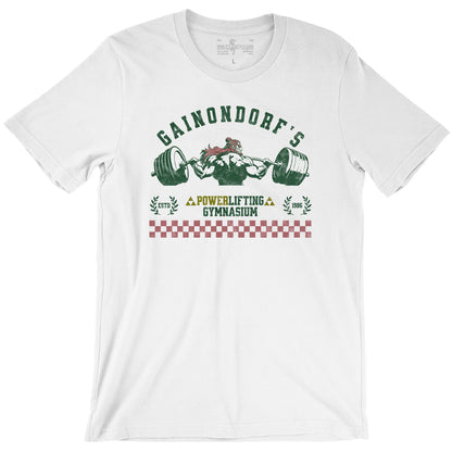 Gainondorfs Power Lifting Training Gym Tee