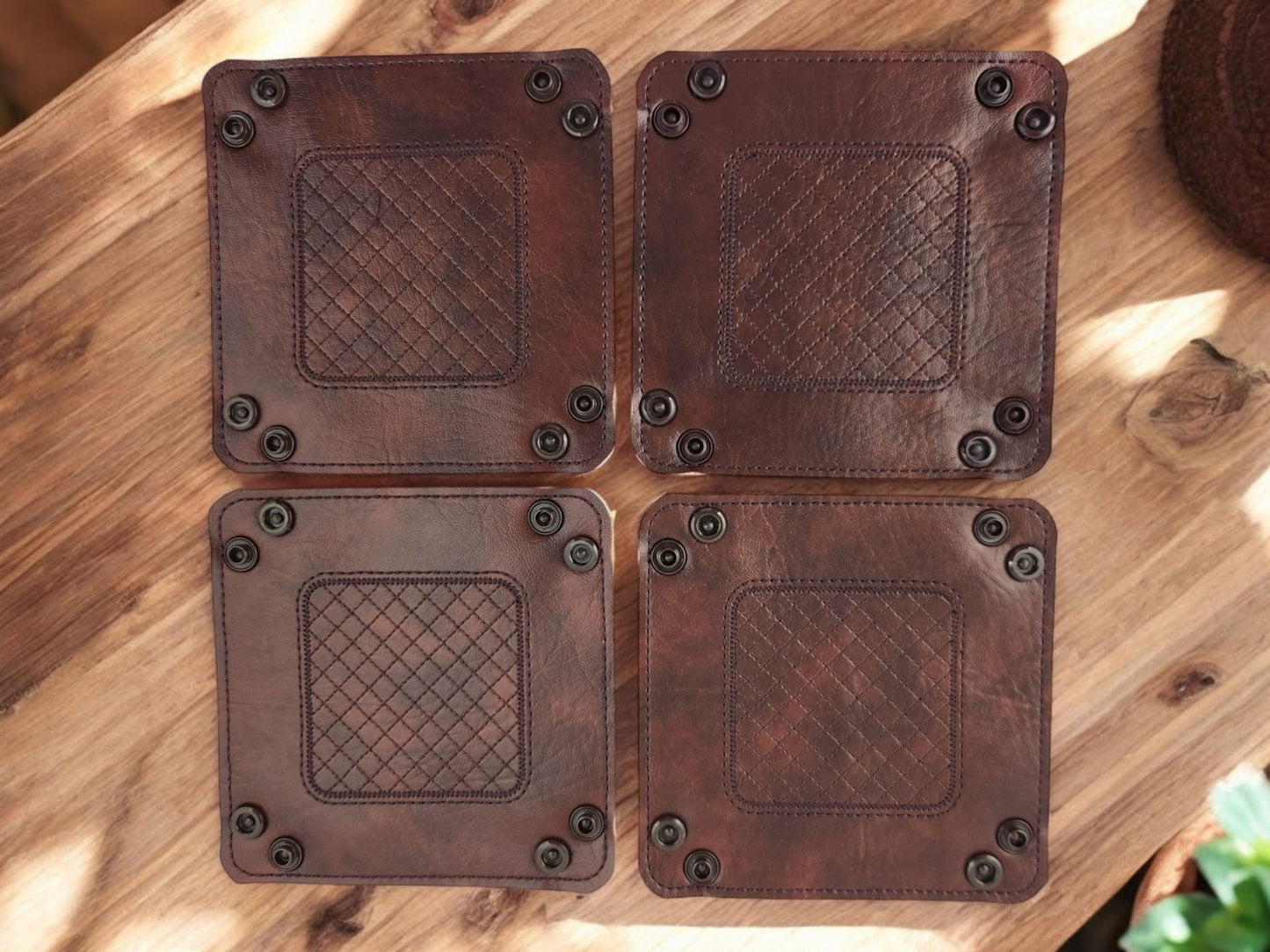 Game Piece Storage Trays — Set of 4 Collapsible Vinyl Trays