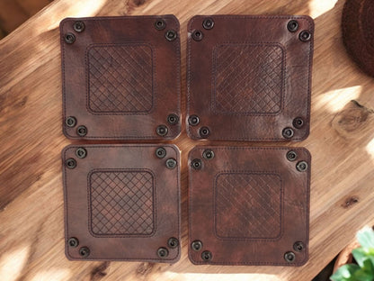 Game Piece Storage Trays — Set of 4 Collapsible Vinyl Trays