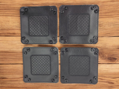 Game Piece Storage Trays — Set of 4 Collapsible Vinyl Trays
