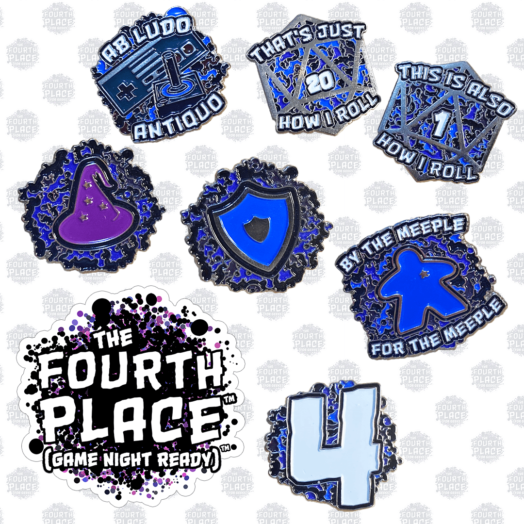 Gamer Pride Vol. 1 Pin Set - Enamel Pins for Tabletop and RPG Gamers