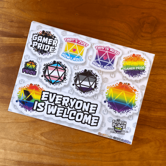 Gamer Pride Vol. 3: Pride Edition - LGBTQ+ Gaming Vinyl Stickers
