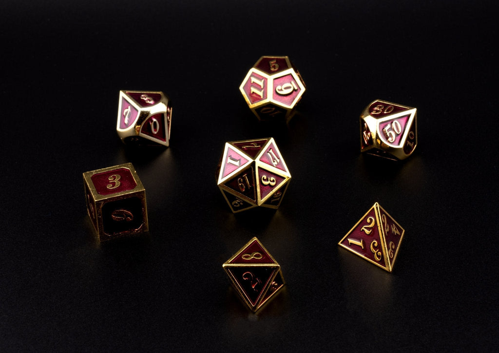 Garnet Embers Dice Set