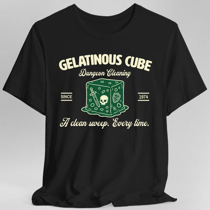 Gelatinous Cube Dungeon Cleaning T-Shirt