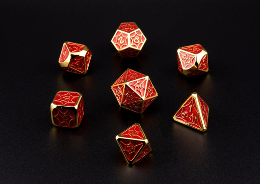 Gilded Bloodstrike Dice Set