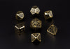 Gilded Noir Dice Set